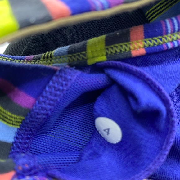 💕SALE💕 Lululemon Striped Purple Power Y Tank Top - Picture 4 of 7